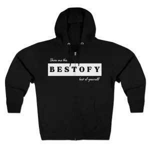 bestofy mikina zip logo